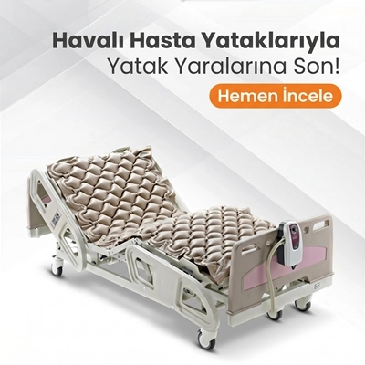 havalı hasta yatağı 