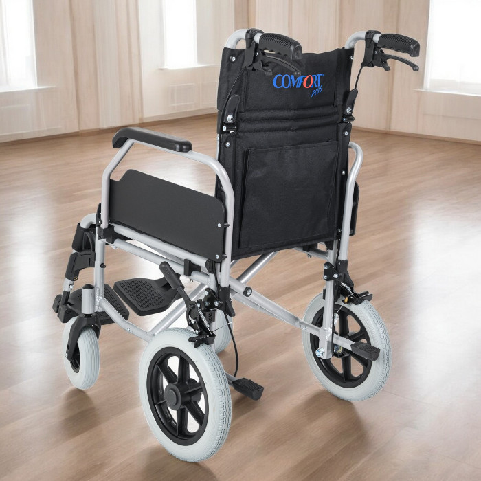Comfort%20Plus%20DM-337%20Silver%20Alüminyum%20Transfer%20Tekerlekli%20Sandalye