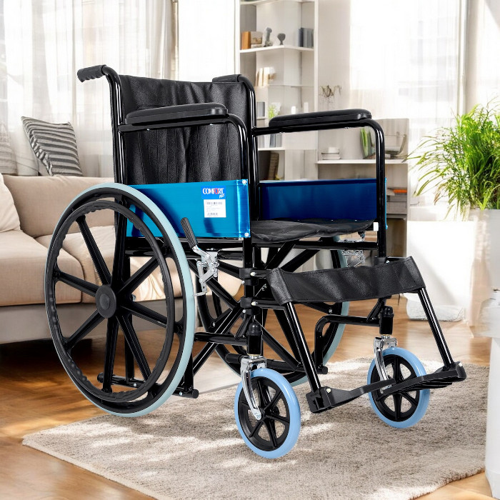 Comfort%20Plus%20KY809%20Deri%20Döşeme%20Standart%20Tekerlekli%20Sandalye