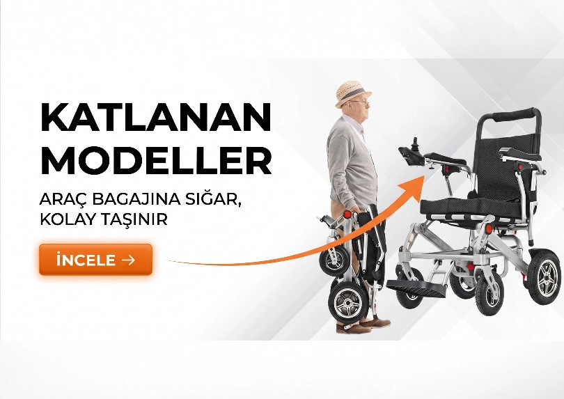 katlanan akülü sandalye